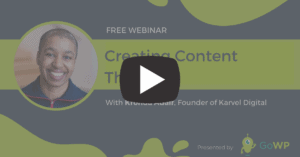 Kronda Adair Webinar - GoWP